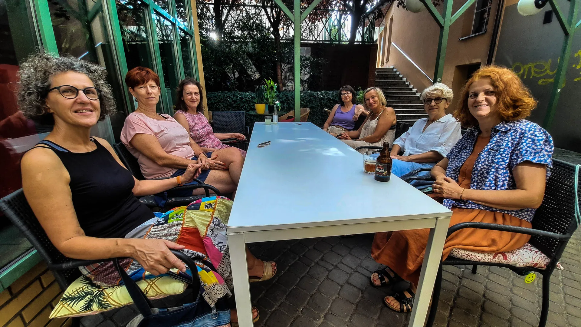 Praktyka jogi powięziowej podczas warsztatu